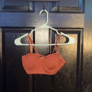 Burnt Orange Bikini Top